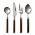 Black Walnut Cutlery Set
