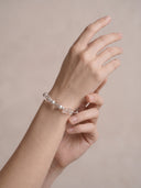 Clear Current Crystal Bracelet