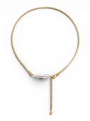 Tidal Fragment Pearl Necklace