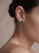 Still Halo Agate Studs