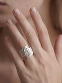 Luminous Crest Ring