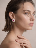 Aura Nacre Stud Earrings