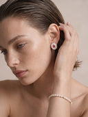 Aura Nacre Stud Earrings