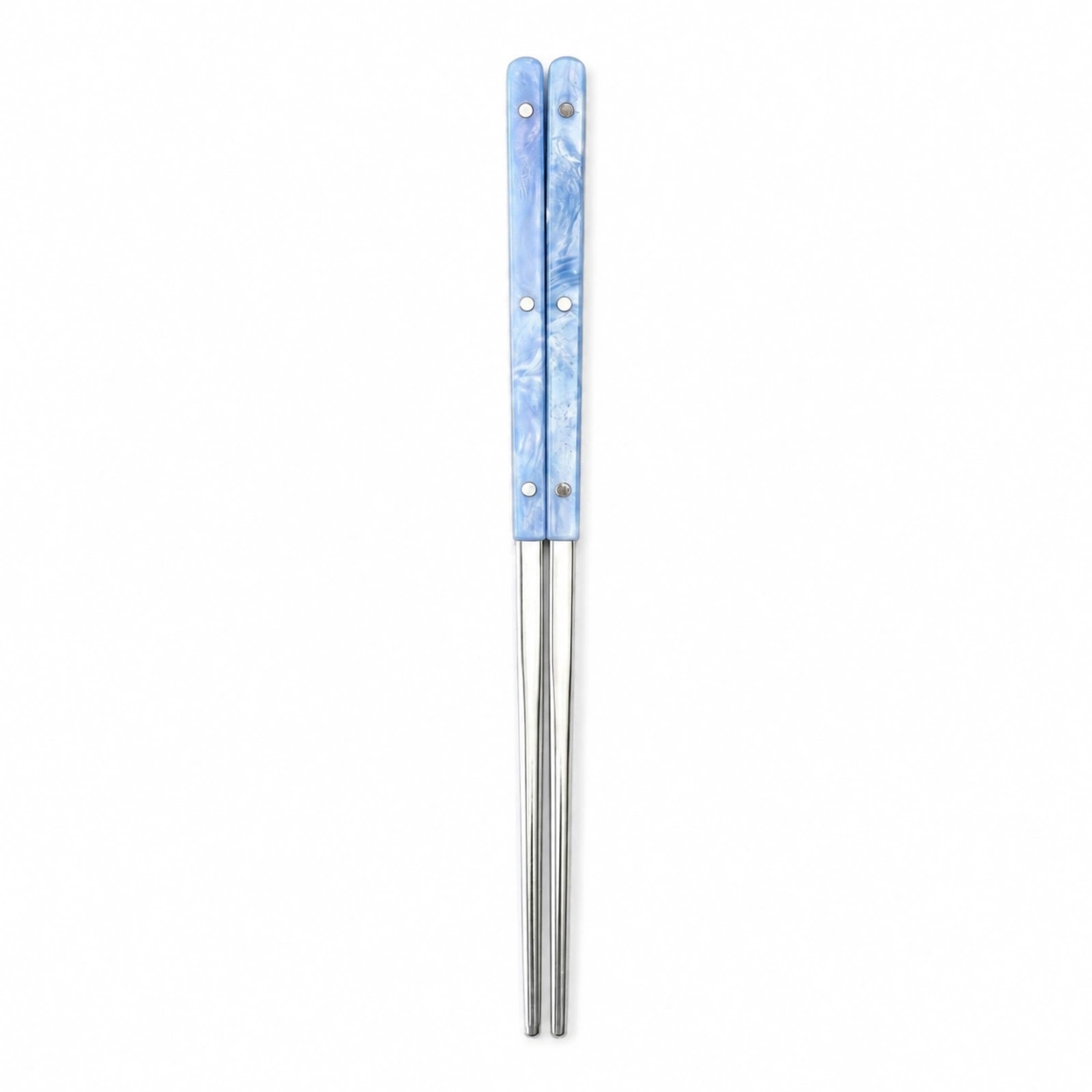 Lustre Acrylic Handle Stainless Steel Chopsticks