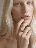 Orbis Duo Gemstone Ring
